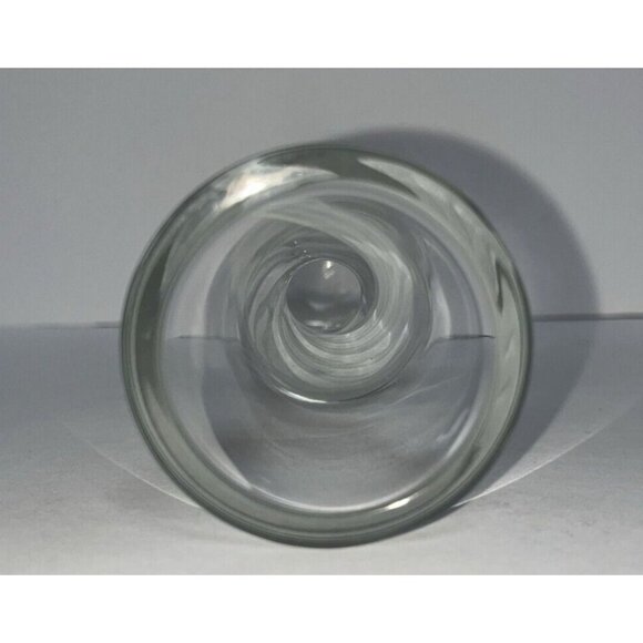 Vintage USSR Region Hand Cut Lead Crystal Vase, Soviet Union Cut Crystal Glass - Picture 7 of 13